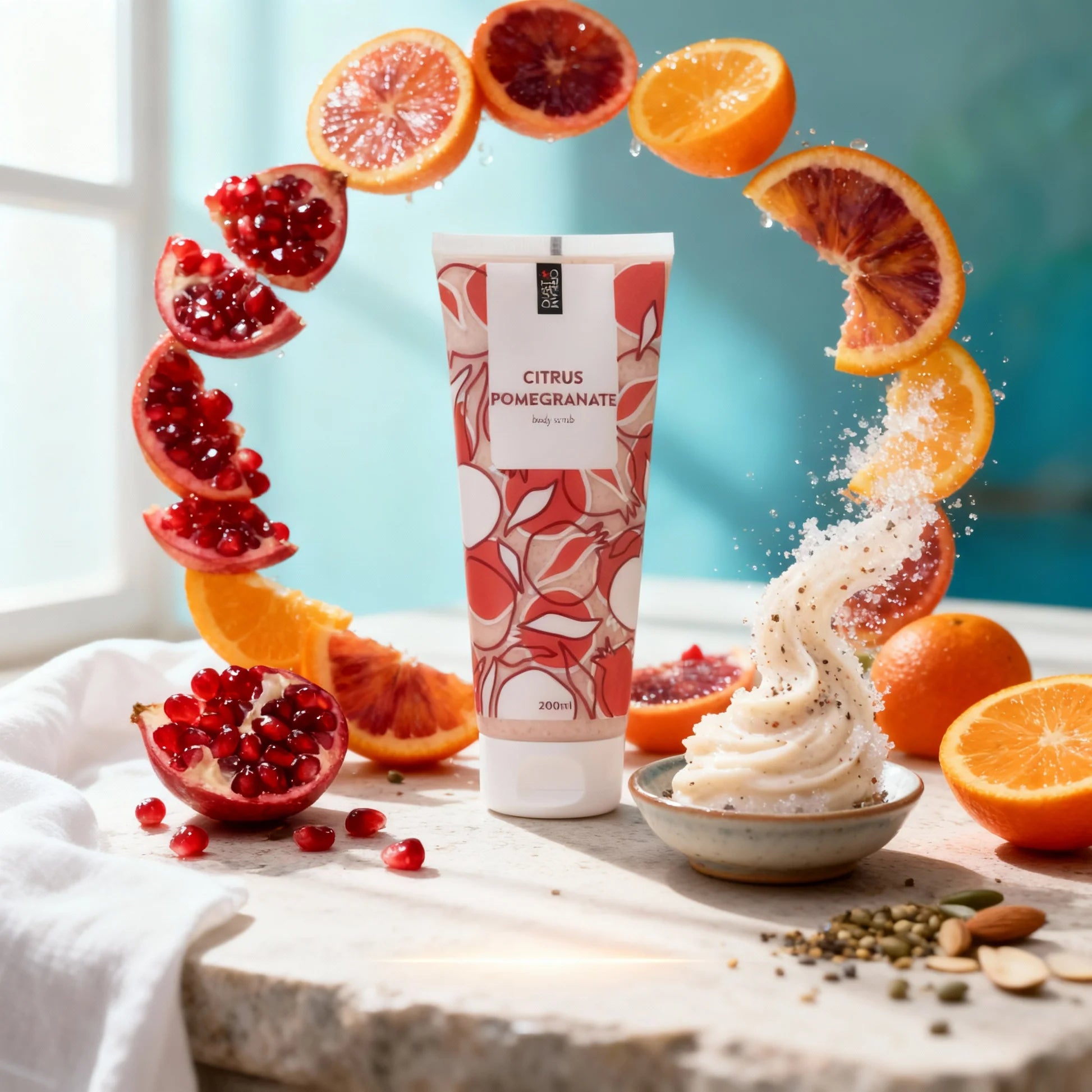 Body Scrub - Pomegranate and Citrus