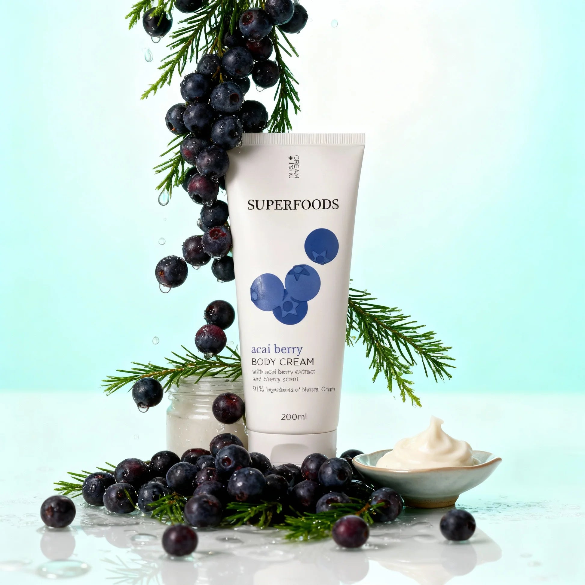 Superfoods – Hydratační tělový krém s Acai
