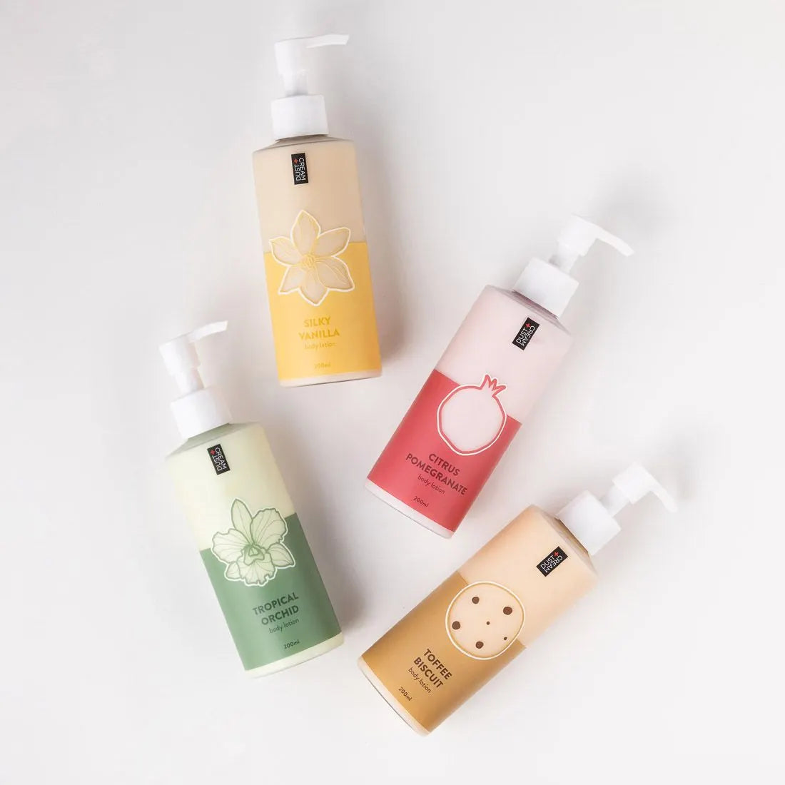 Tělové mléko – Karamel a sušenka