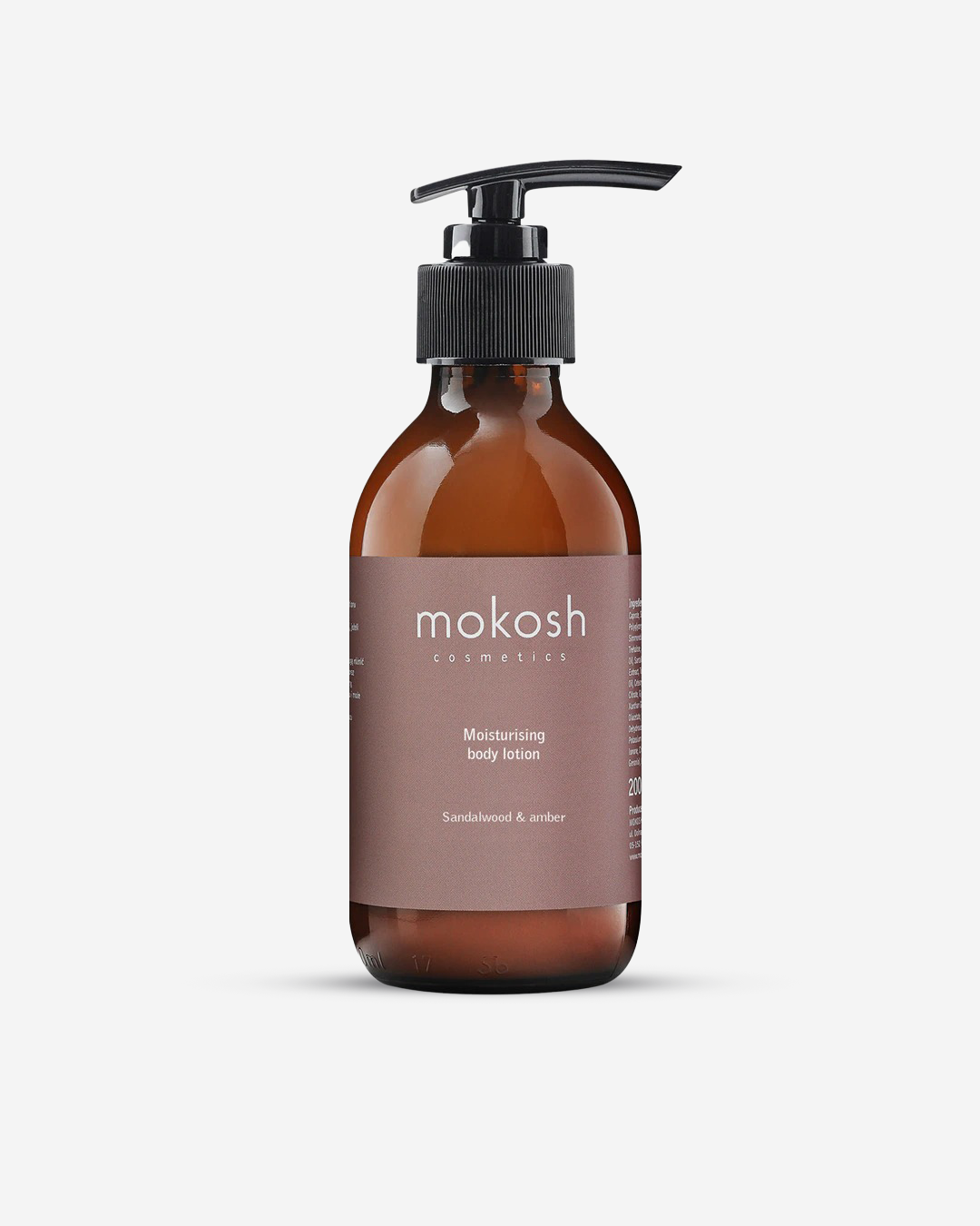 Hydratační tělové mléko – Santalové dřevo a Jantar