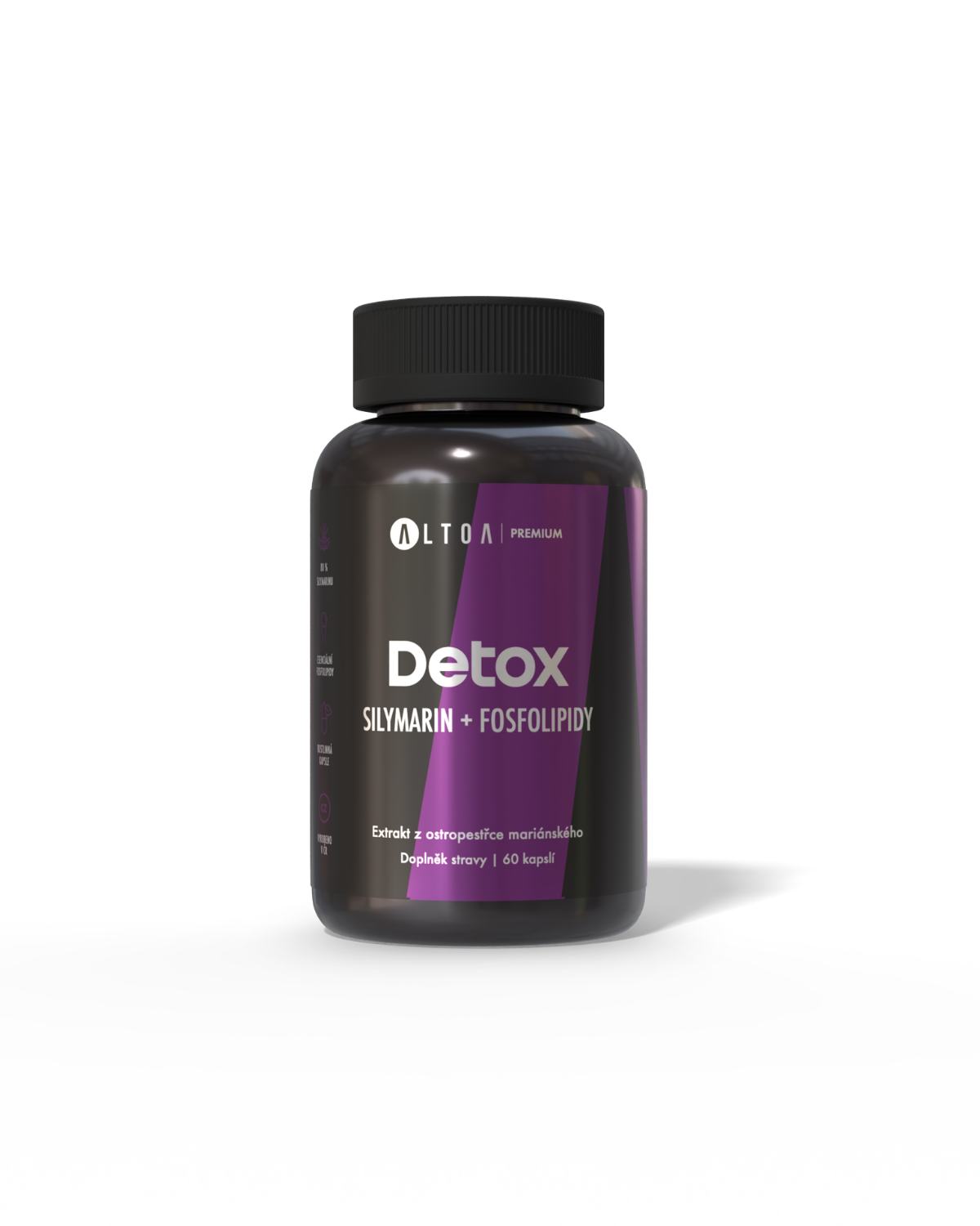 DETOX - Silymarin, fosfolipidy (60 kapslí)