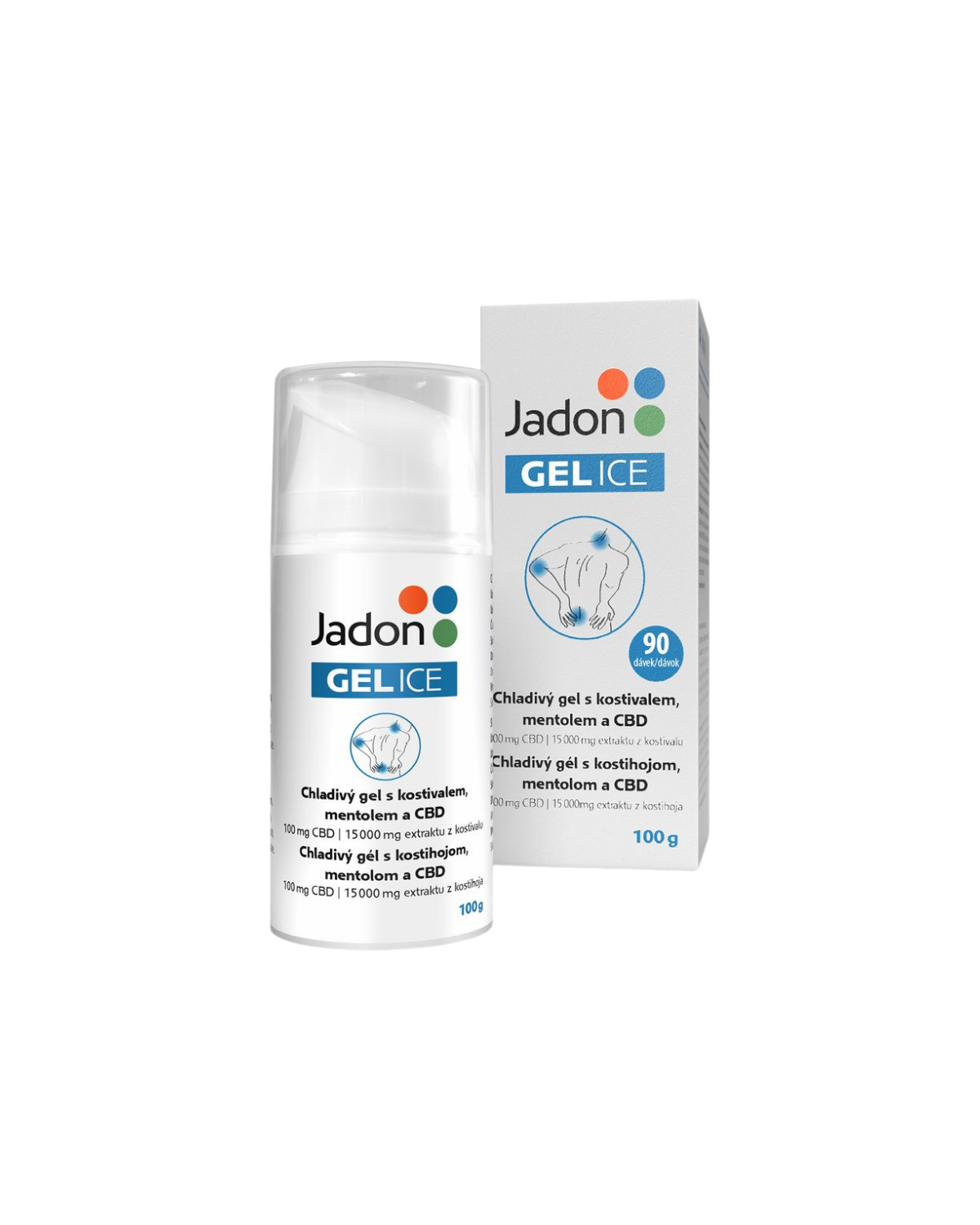 Jadon GEL ICE s kostivalem a CBD 100g
