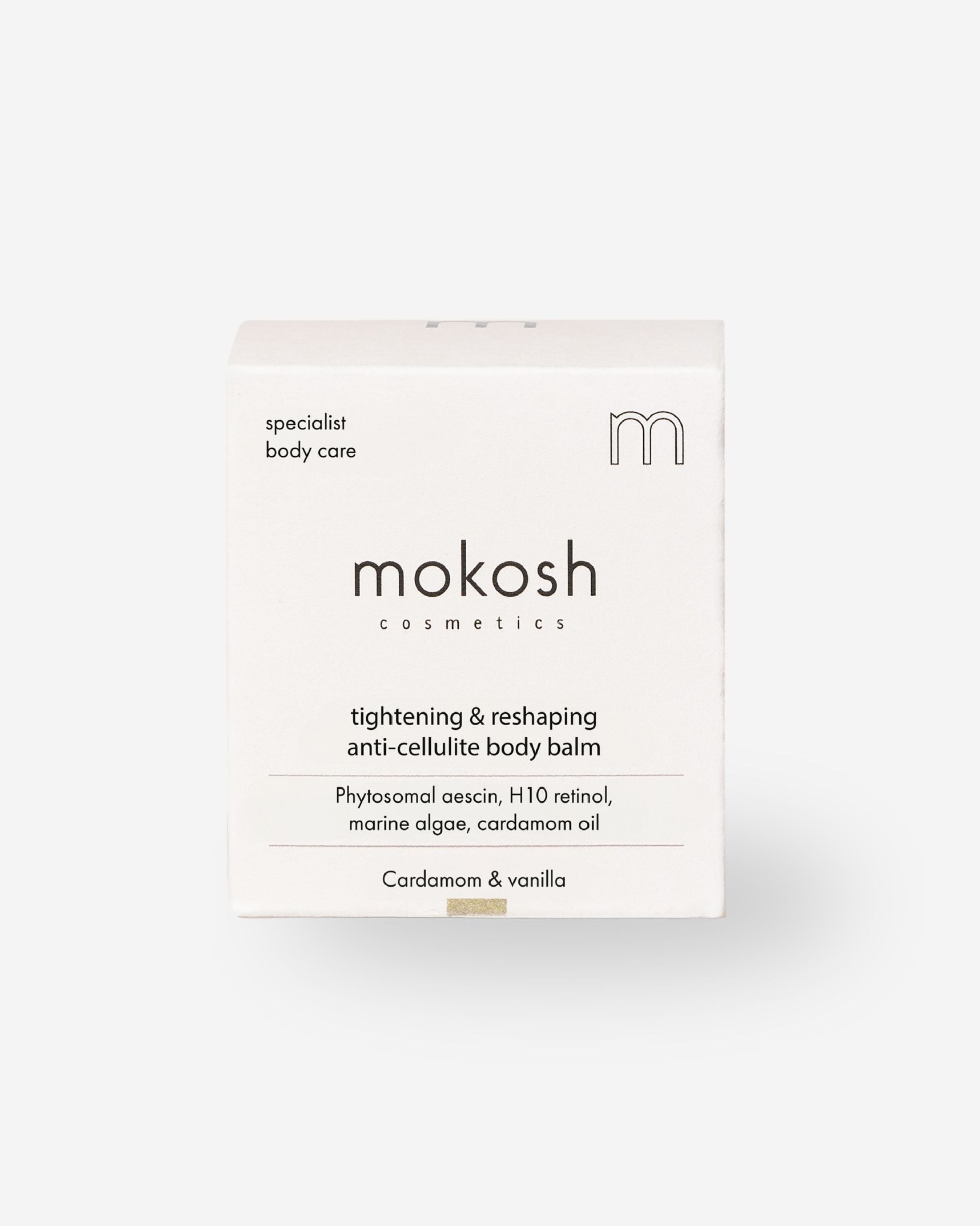 Zpevňující balzám proti celulitidě - Kardamom a vanilka