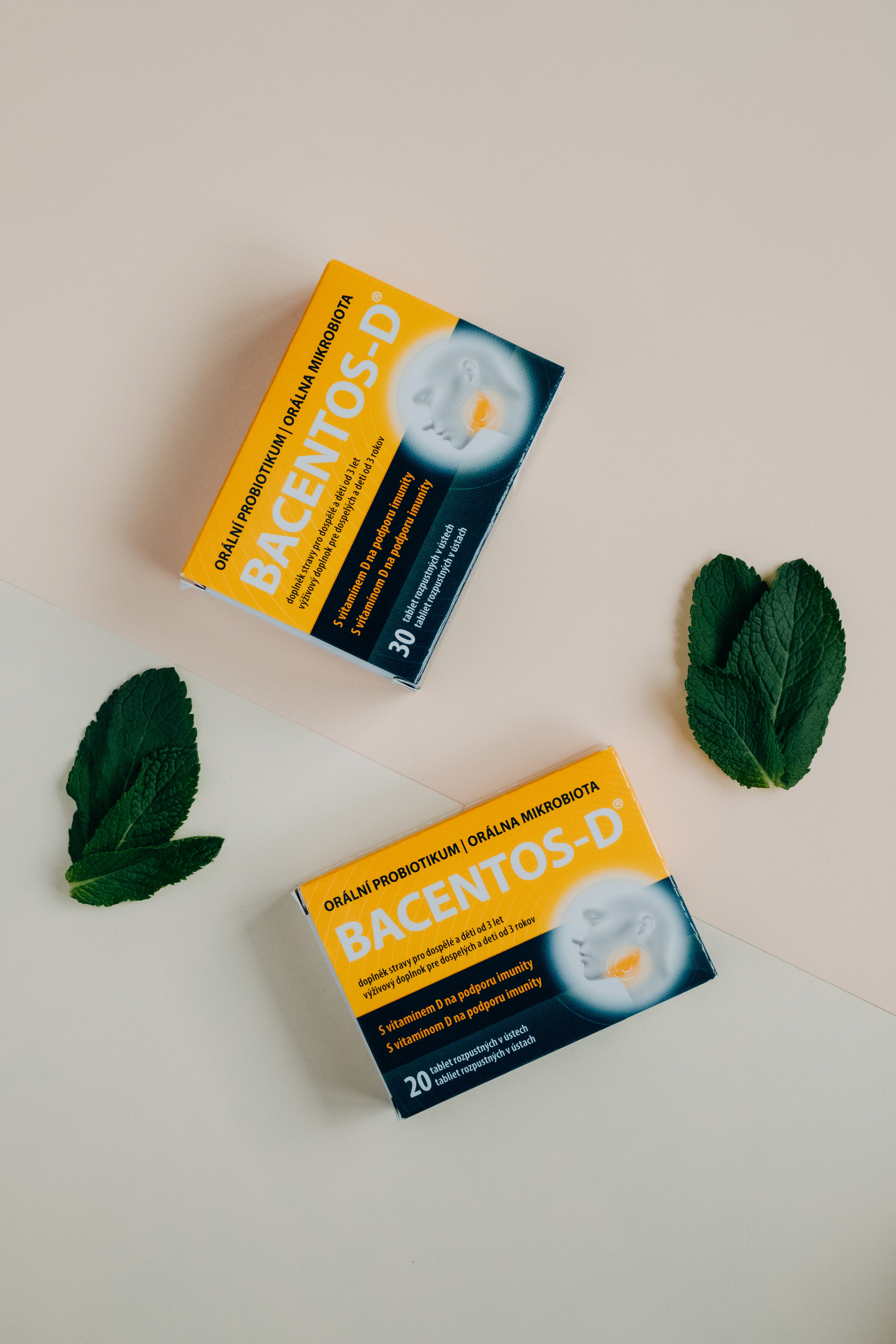 BACENTOS-D orální probiotikum 30 tablet