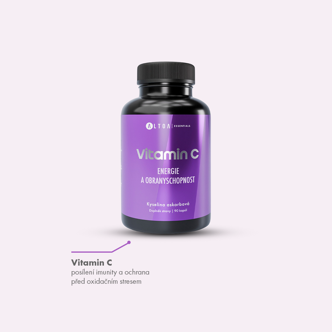 Vitamin C 500 mg - (90 kapslí)