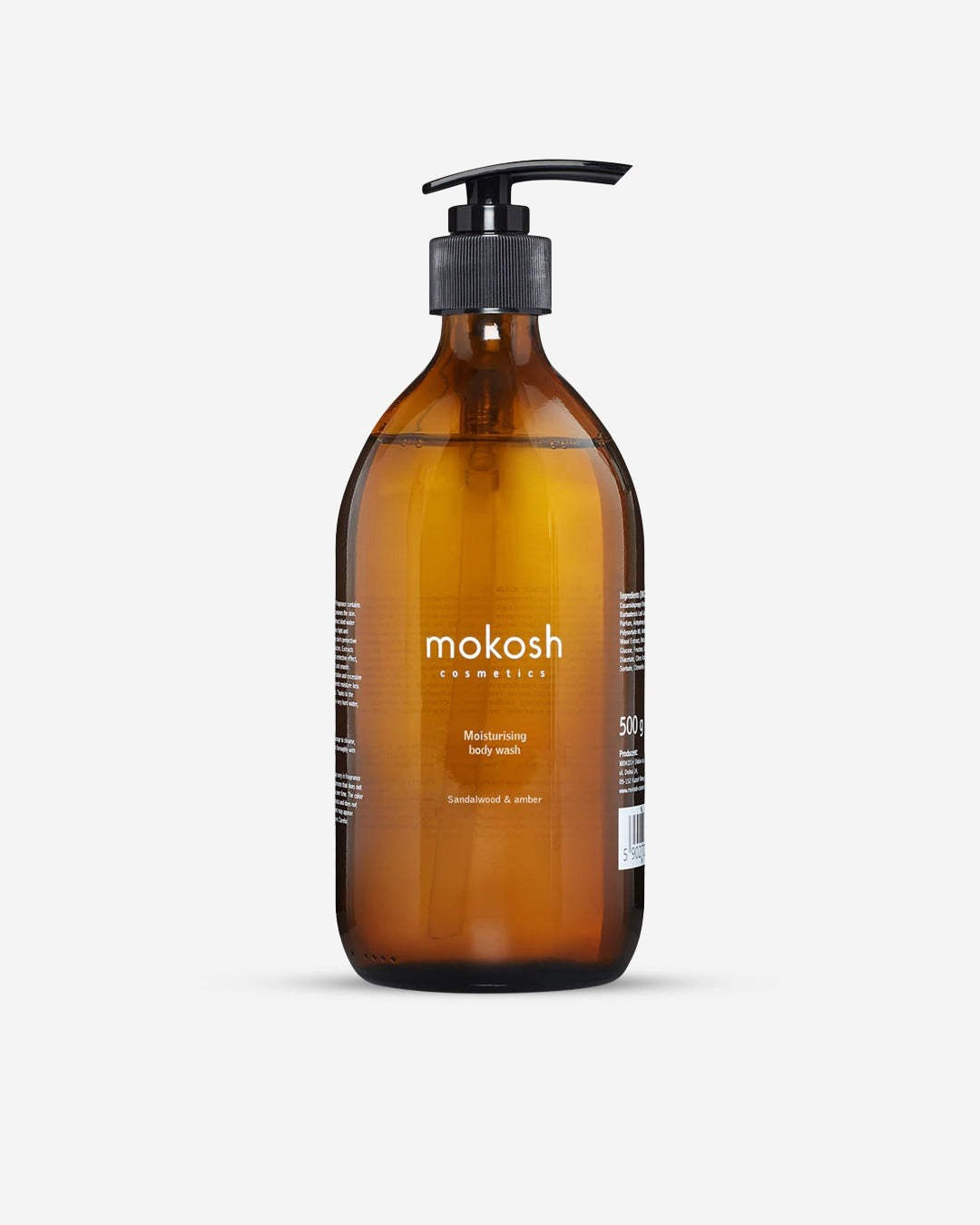 Hydratační mycí gel na tělo a ruce – Santalové dřevo a Jantar