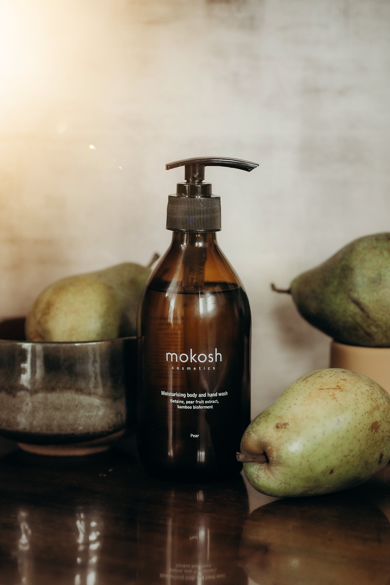 Hydratační mycí gel na tělo a ruce - Hruška