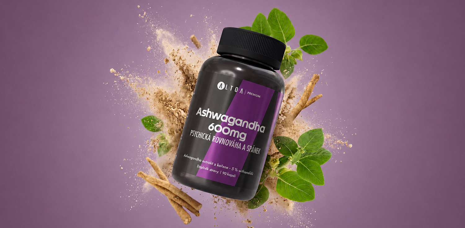 Ashwagandha - Přírodní adaptogen pro stres, rovnováhu a lepší regeneraci