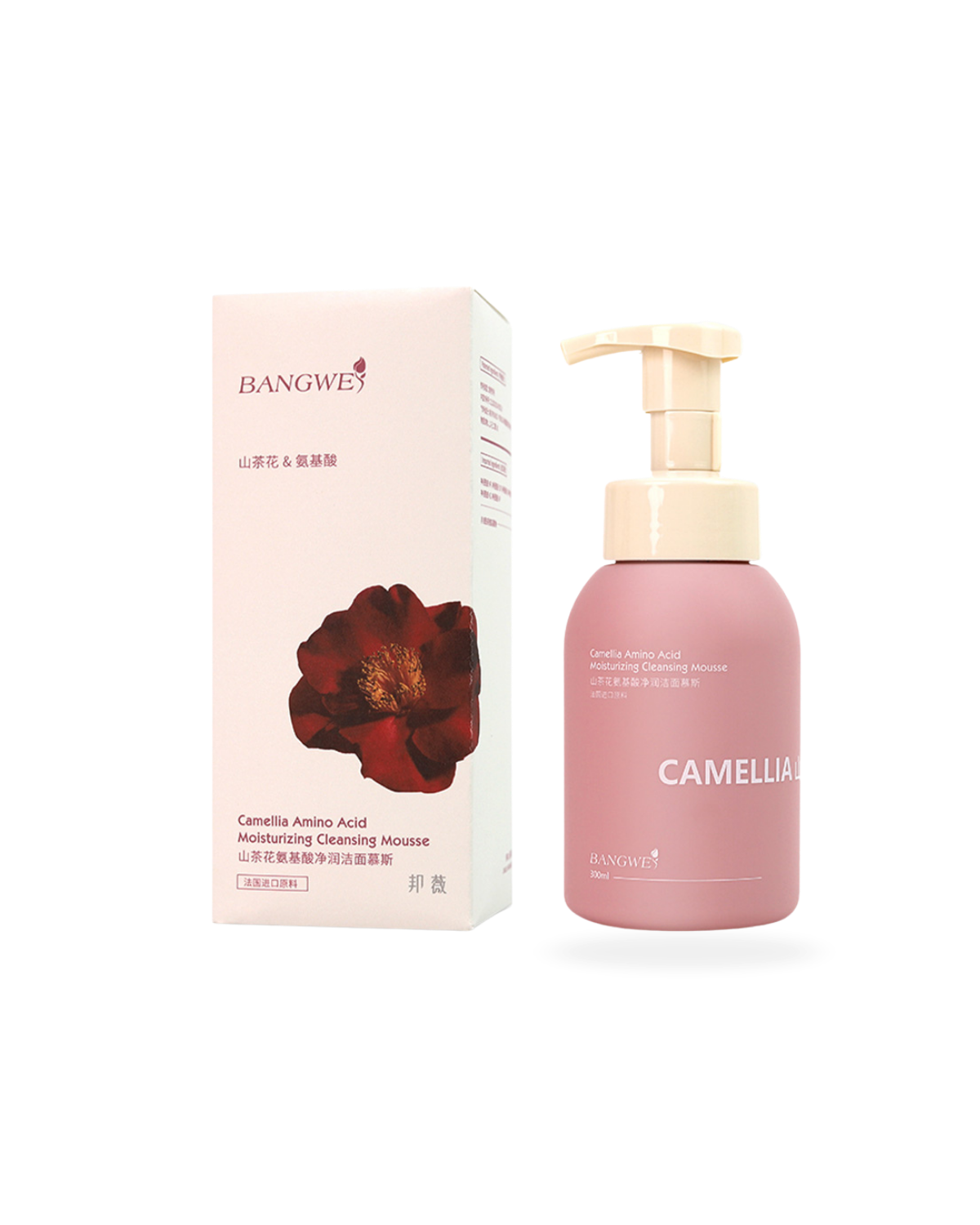 Cleansing foam with camellia - 300 ml
