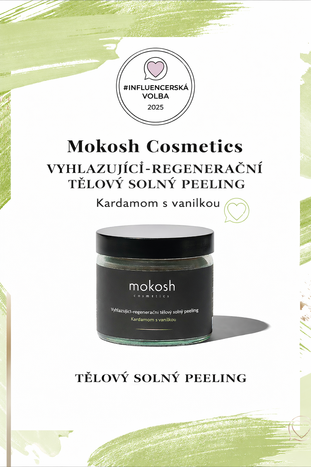 Body salt scrub – Cardamom &amp;amp; Vanilla