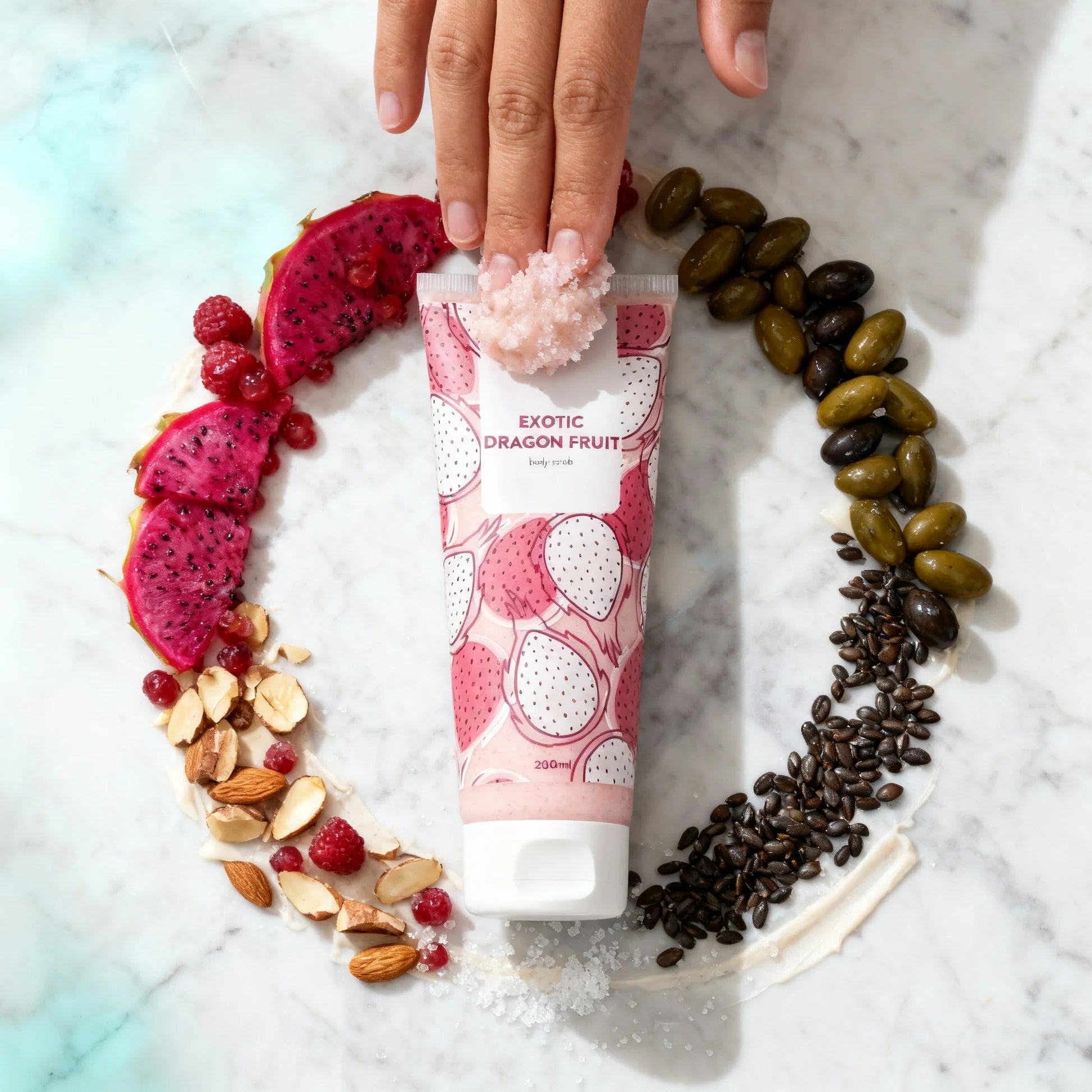 Body scrub – Exotic dragon fruit