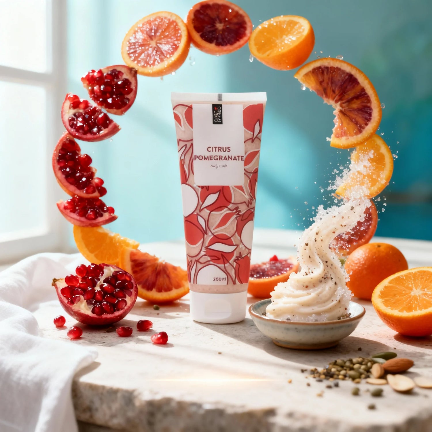 Body Scrub - Pomegranate and Citrus