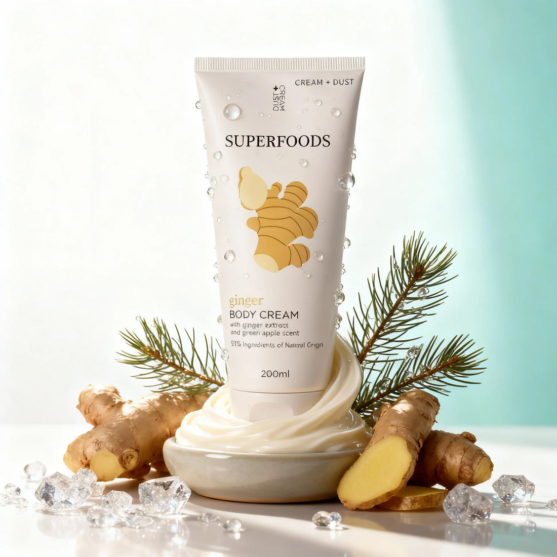 Tělový krém – Zázvor
