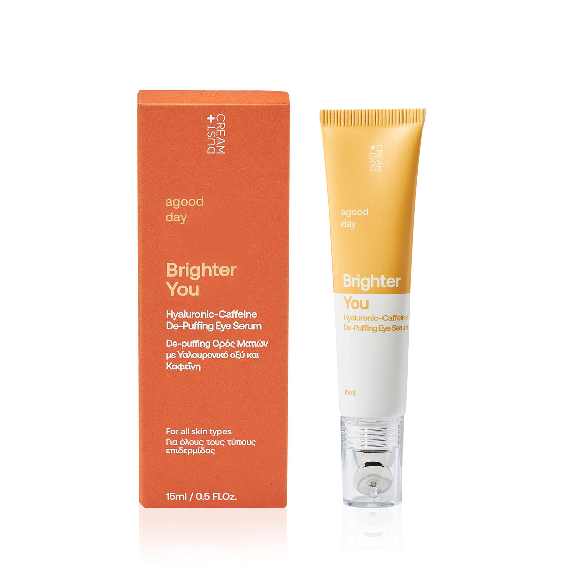 Brighter You – Oční sérum s kyselinou hyaluronovou a kofeinem
