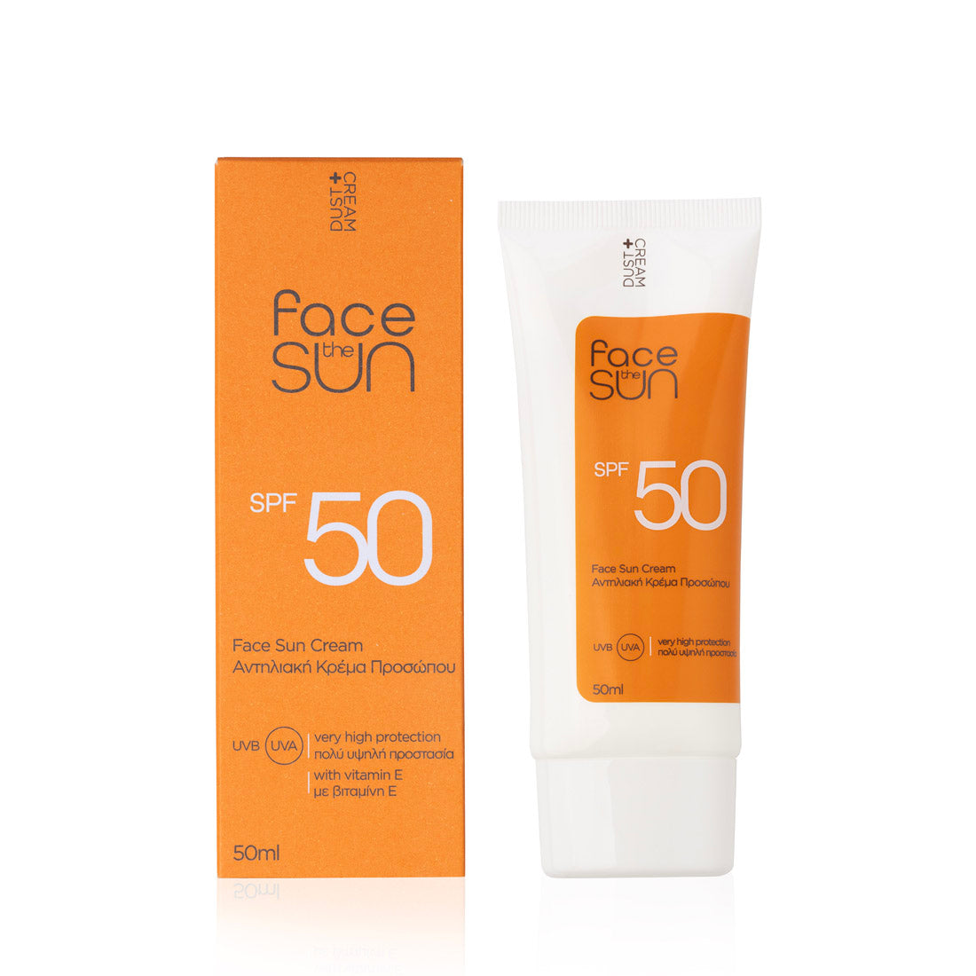 Face the Sun - Opalovací krém na obličej SPF 50