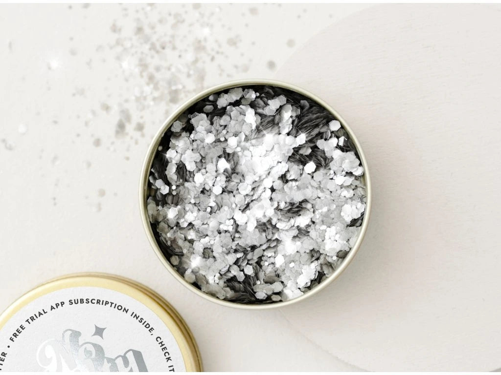 Třpytivé pihy BIO - Silver