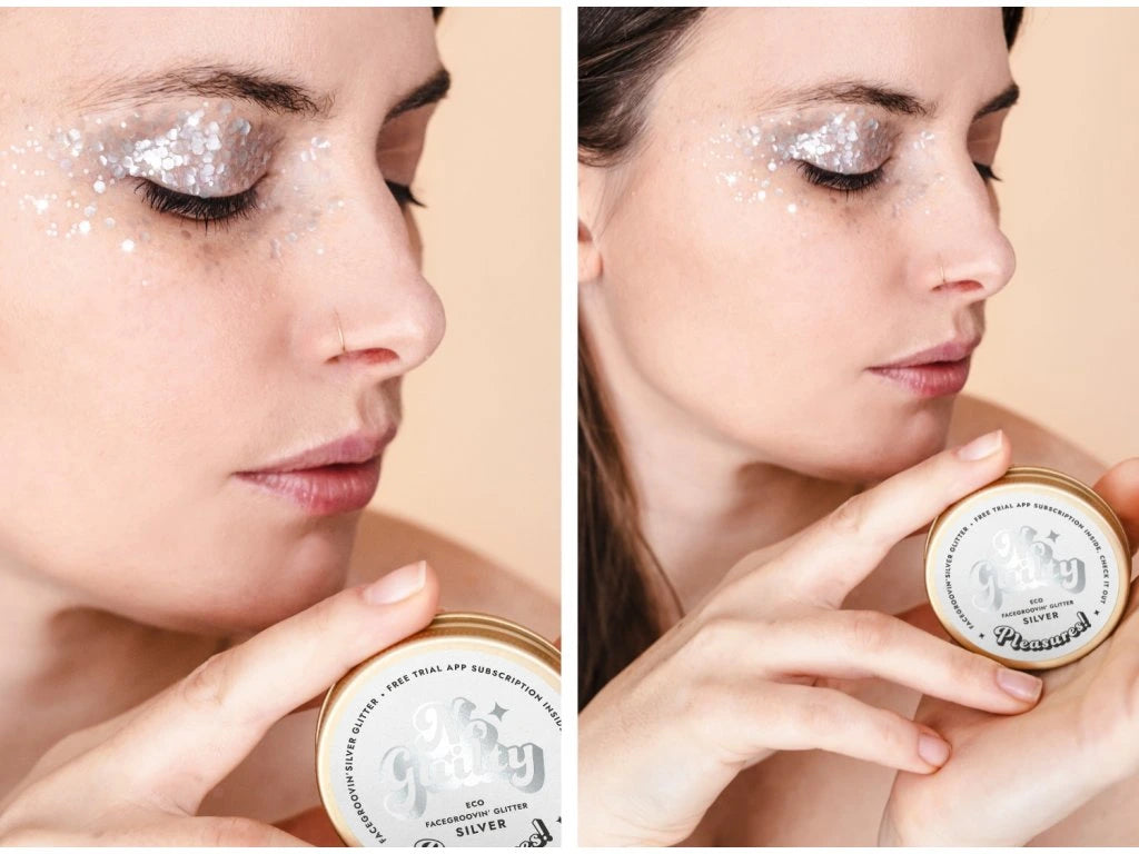 Třpytivé pihy BIO - Silver