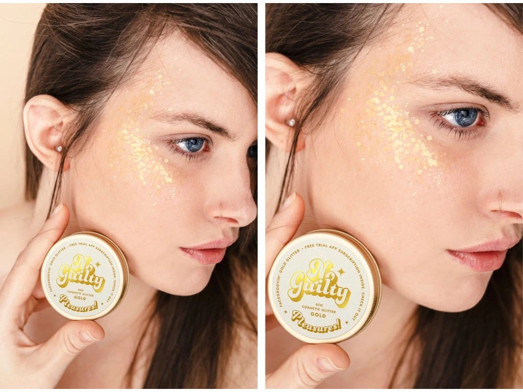 Třpytivé pihy BIO - Gold