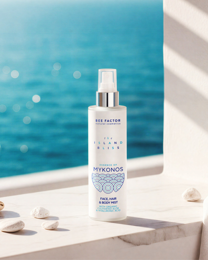 THE ISLAND BLISS - Essence of Mykonos mlha pro obličej, tělo a vlasy