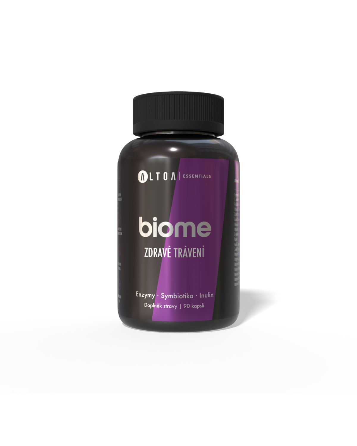 BIOME - Probiotika 10 mld. CFU, prebiotika, trávicí enzymy (90 kapslí)