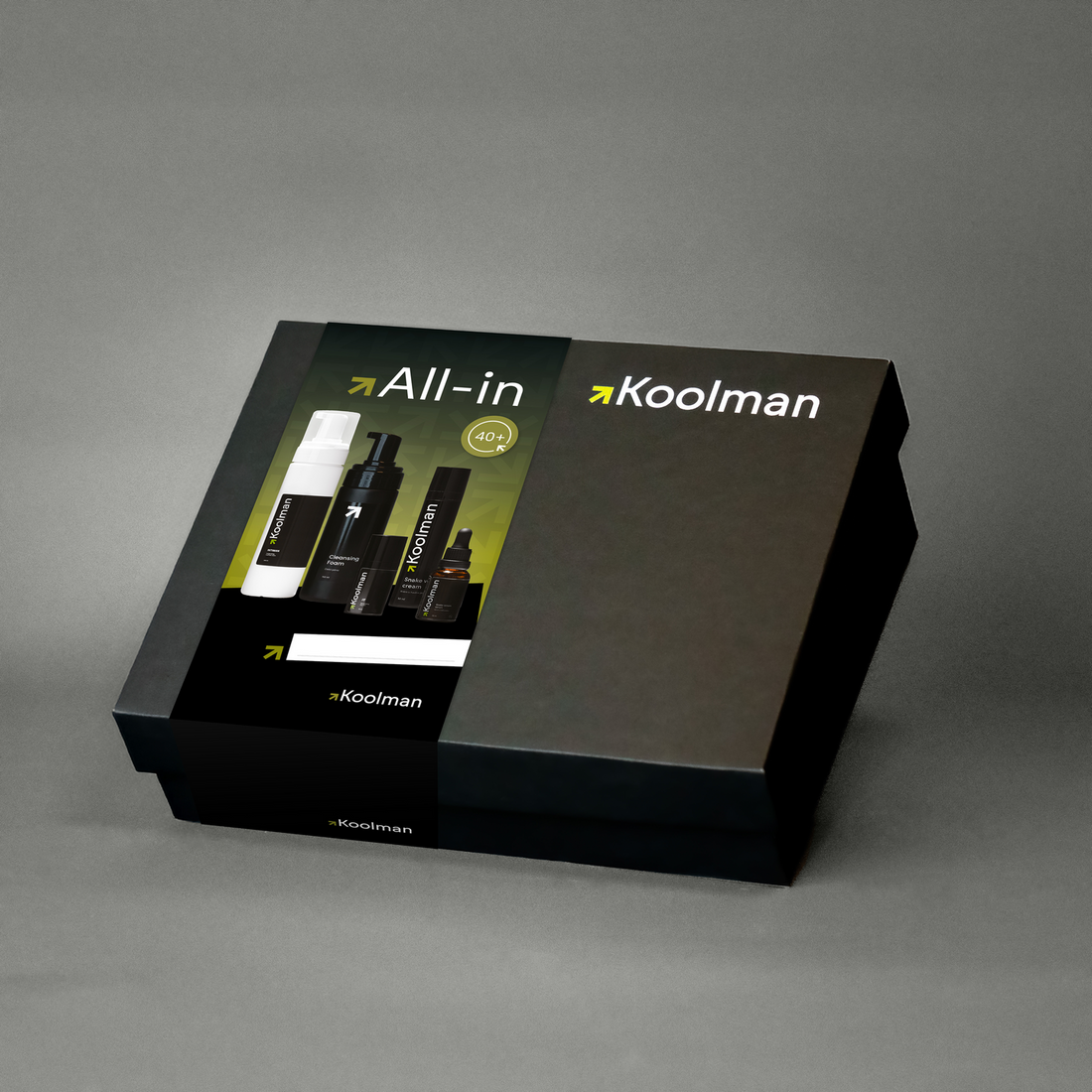 Essentials Trio 40+ Cosmetic Gift Set – Paper Box