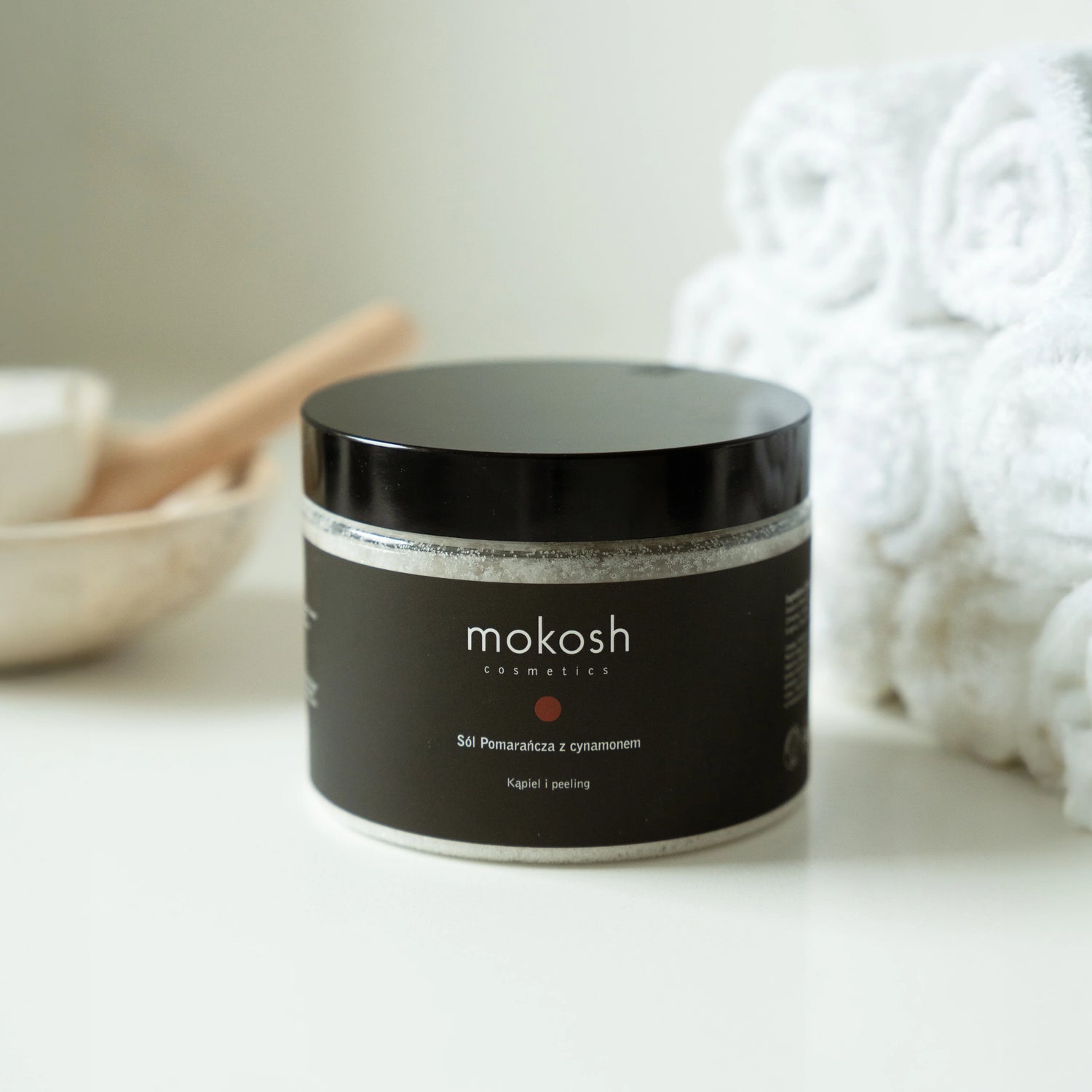 Bath salt and body scrub - Orange and cinnamon