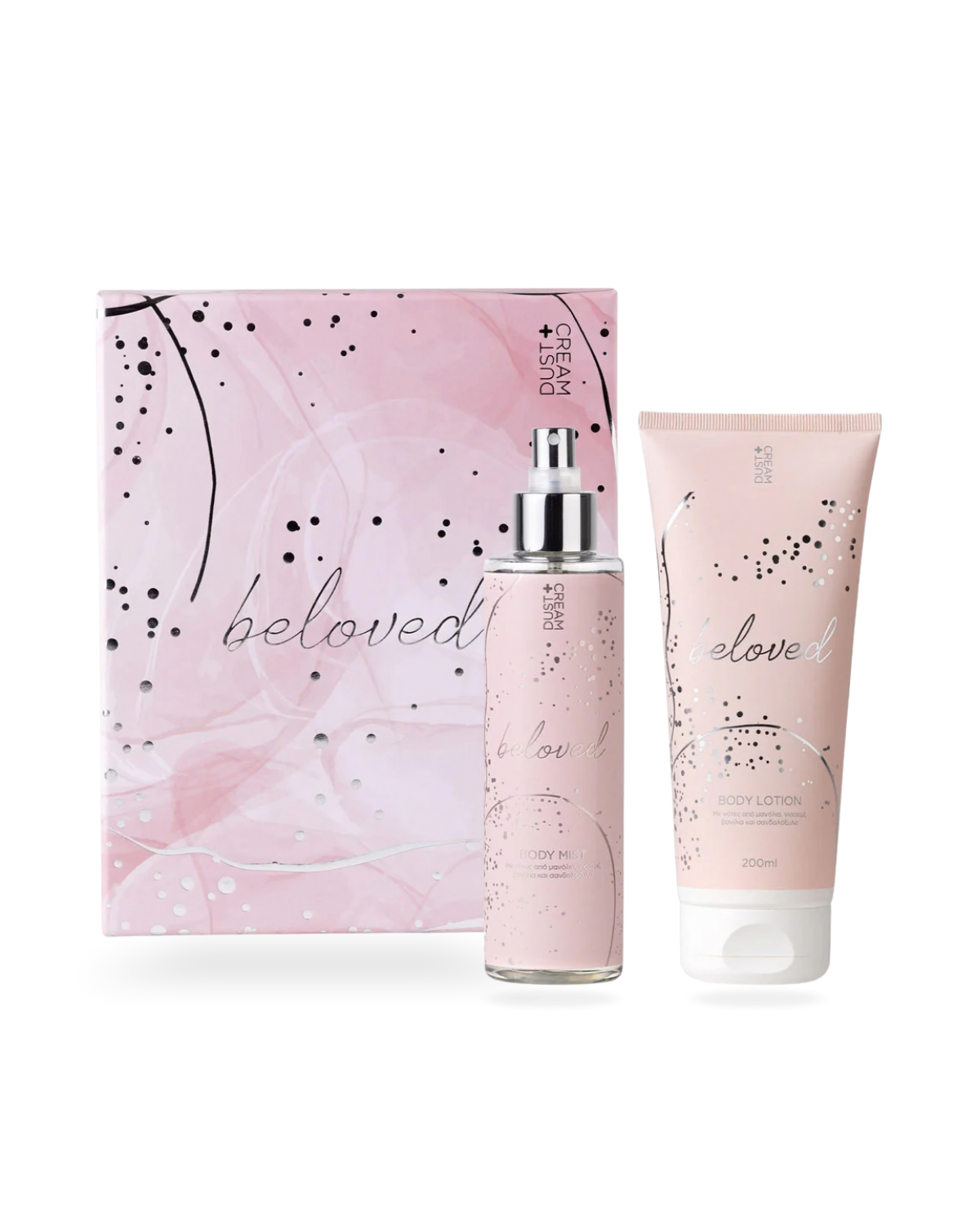 Gift set body lotion and mist – Magnolia and Sandalwood Beloved
