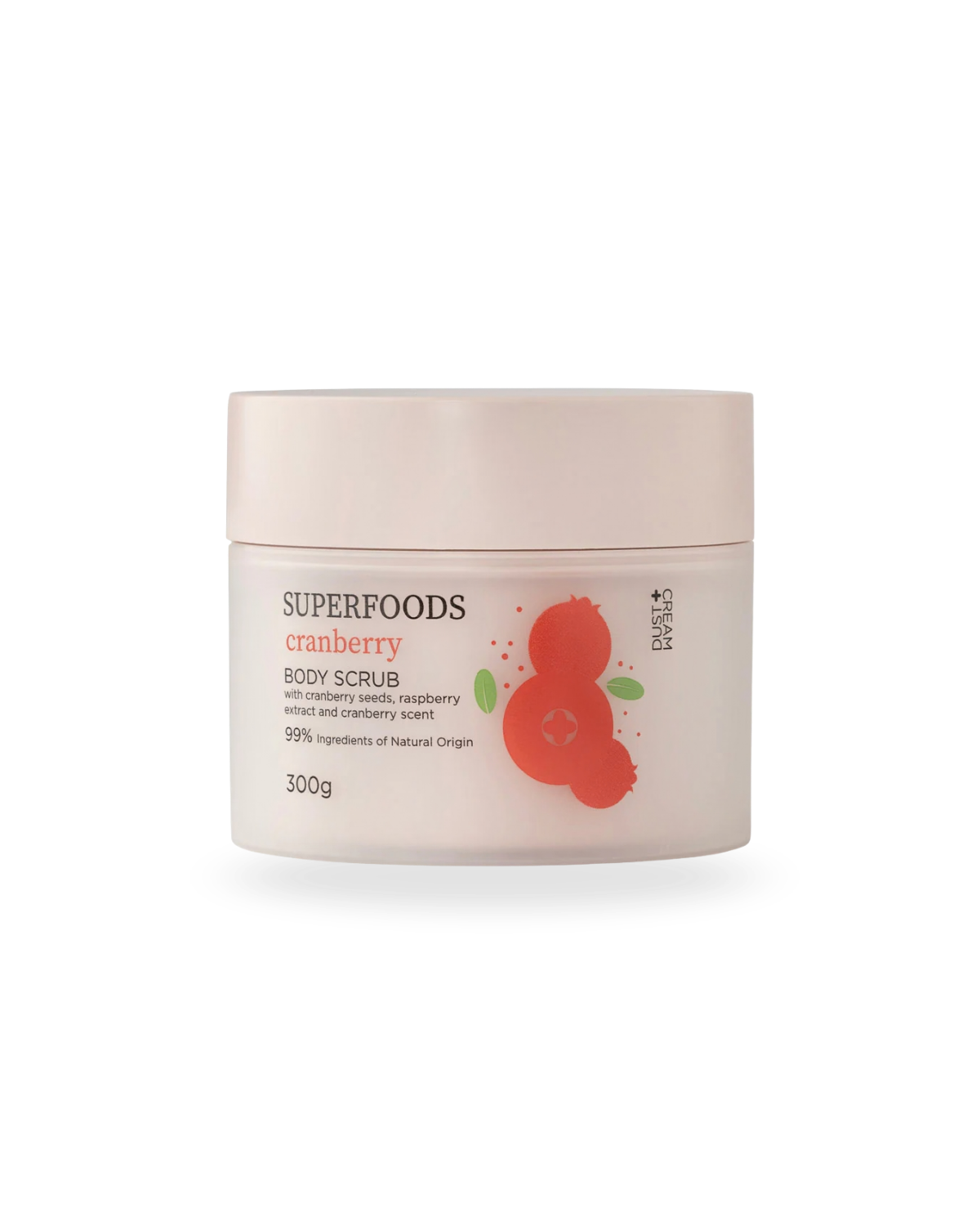 Cukrový tělový peeling – Brusinka