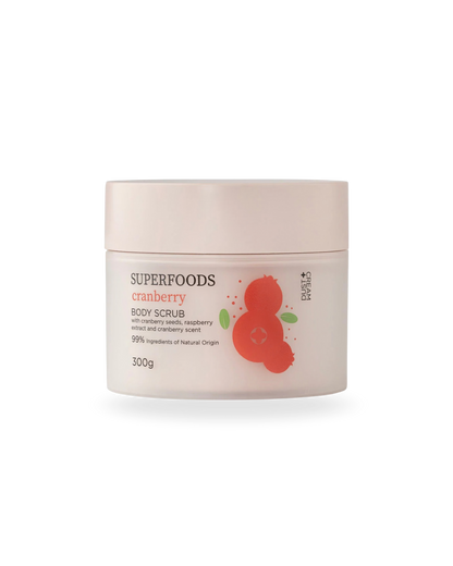 Sugar body scrub – Cranberry