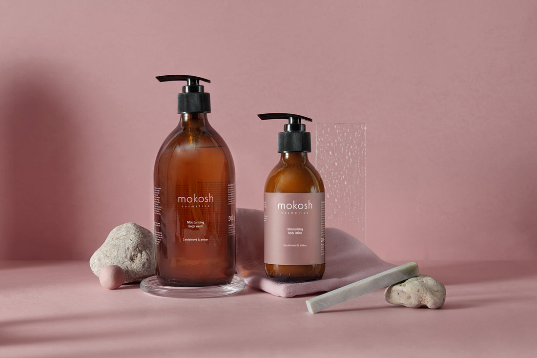 Value package - Body lotion and washing gel Sandalwood and Amber
