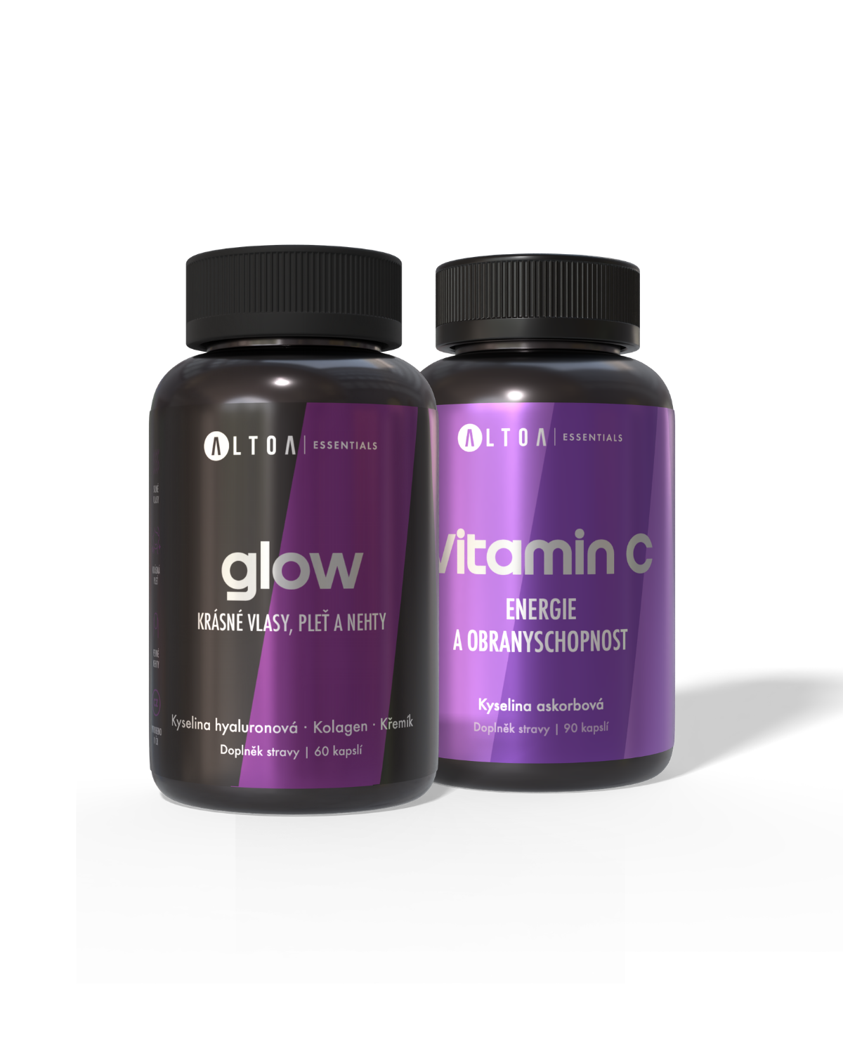 GLOW BOOST - Glow 60 capsules + Vitamin C 90 capsules