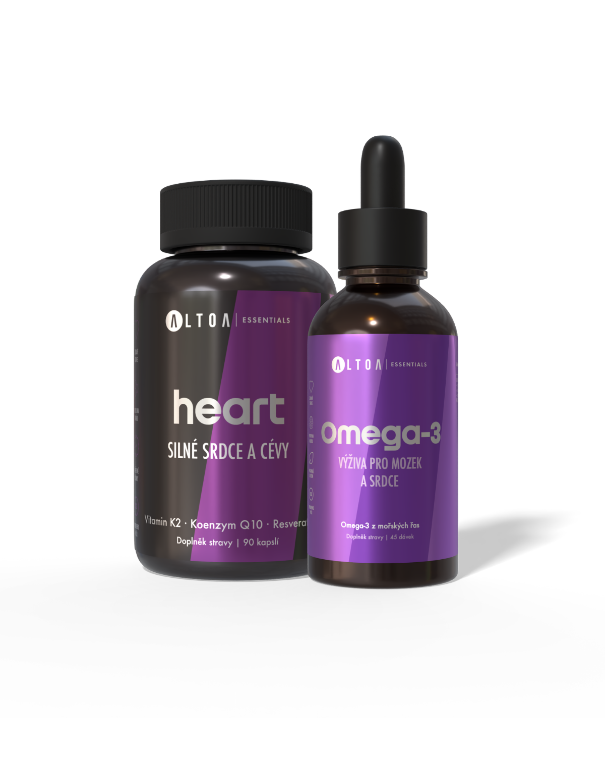 HEART BOOST - HEART 90 capsules + Omega-3 100 ml