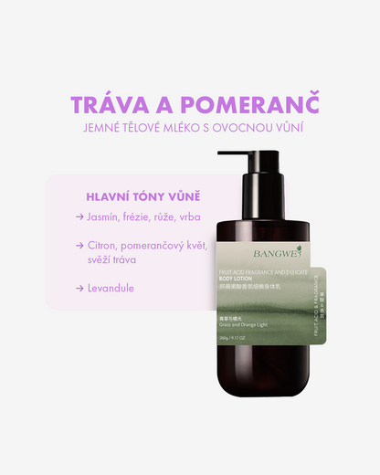 Hydratační tělové mléko – citrus 260 g