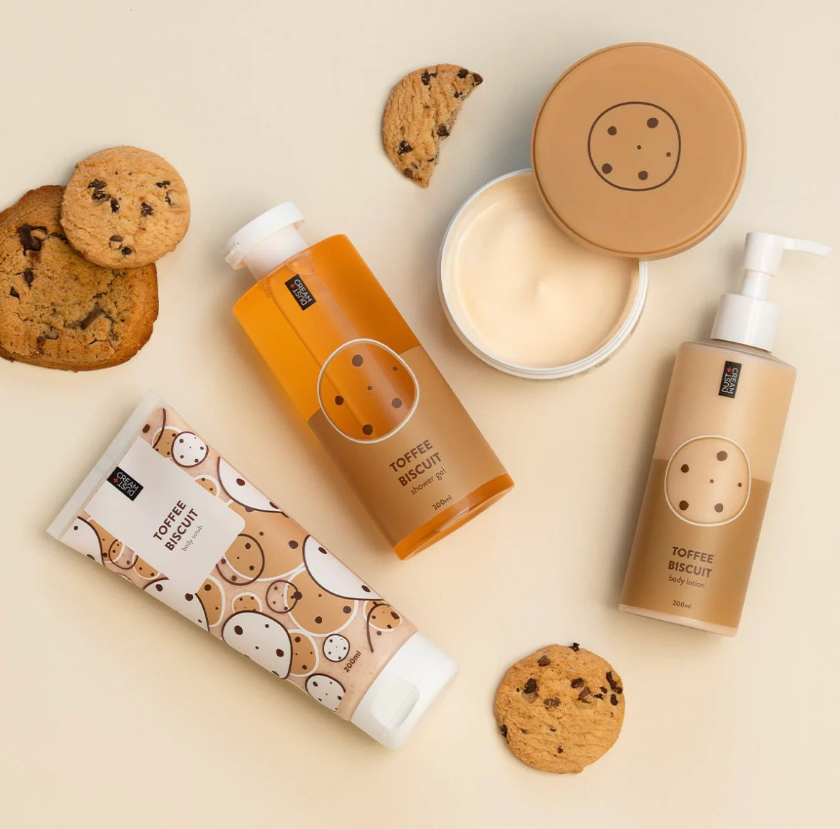 Tělové máslo – Karamel a sušenka