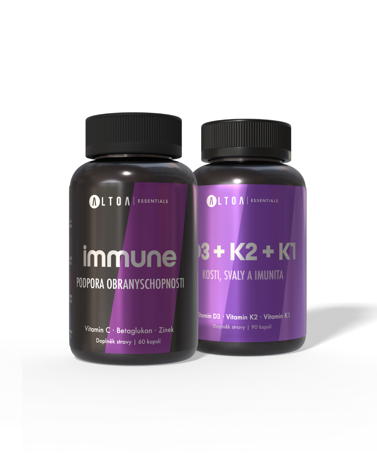IMMUNE BOOST - IMMUNE 60 capsules + D3+K2+K1 90 capsules