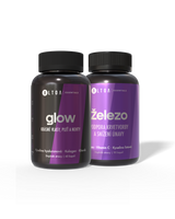 IRON BOOST - GLOW (60 kapslí) + Železo (90 kapslí)