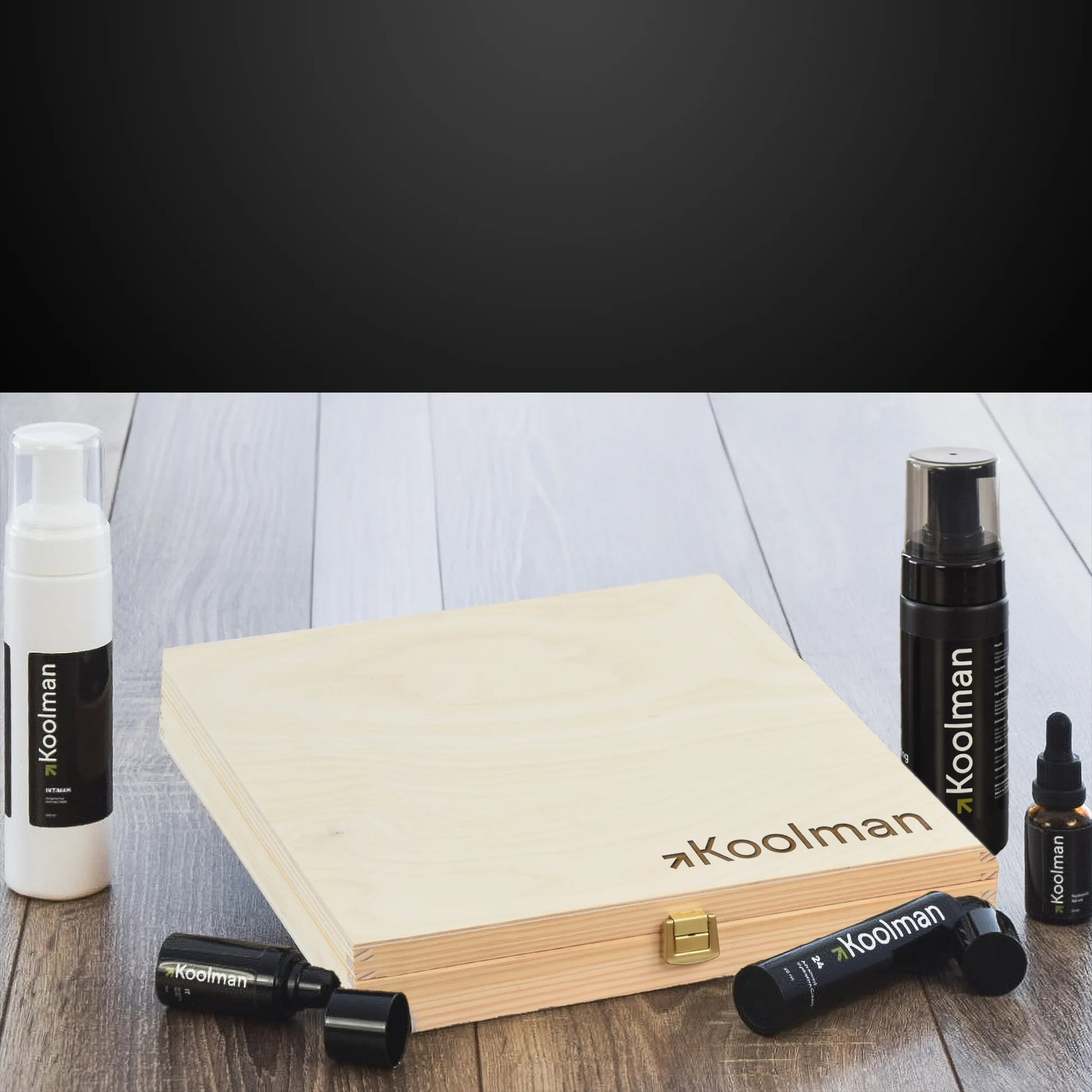 Sada All-in - dárkové balení v luxusní dřevěné krabici