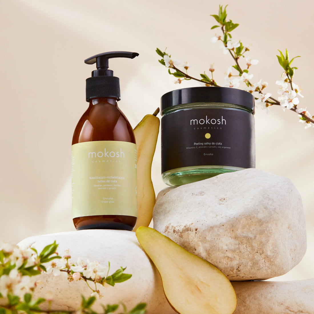 Hydratační a rozjasňující tělové mléko - Hruška