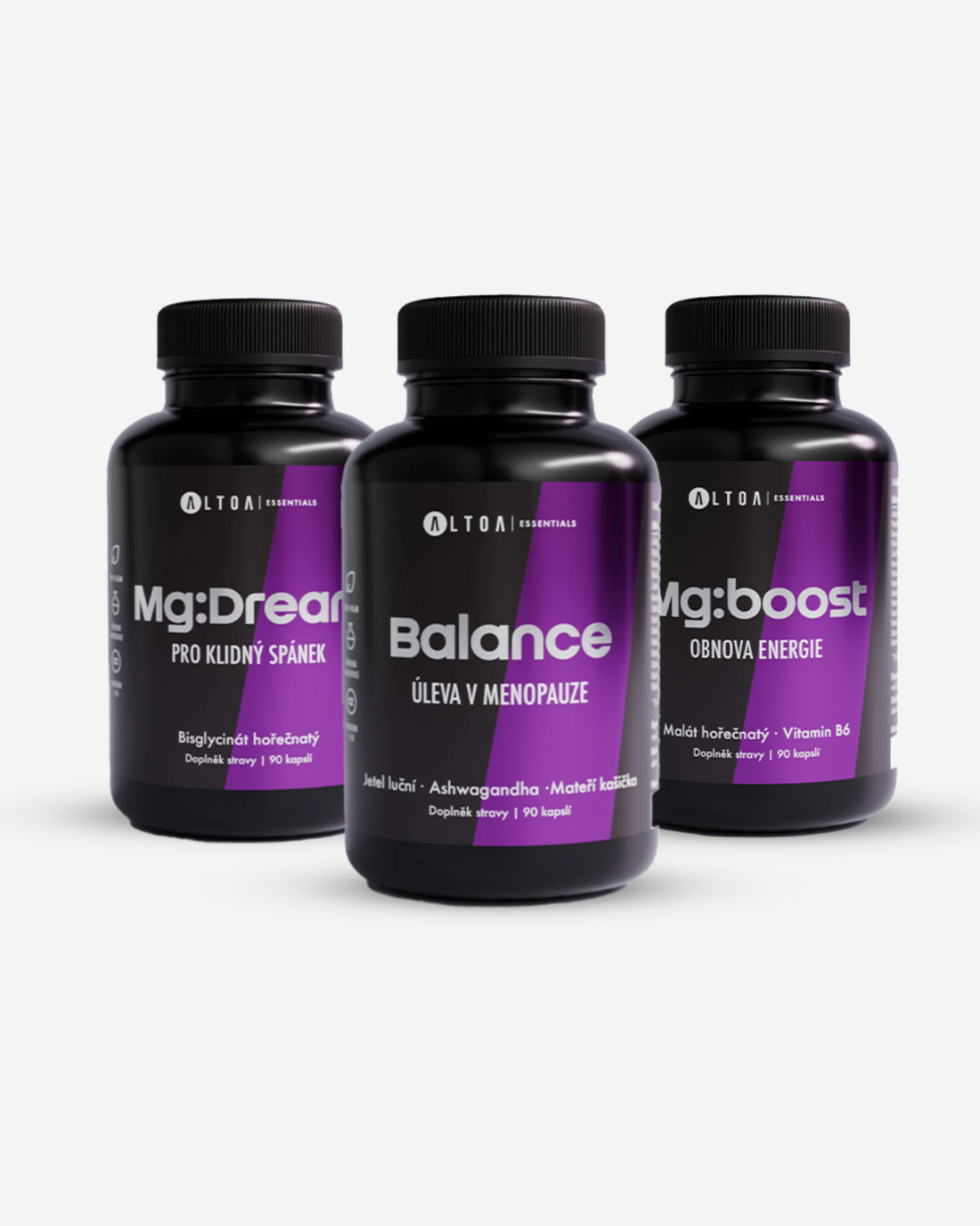 MenoBalance - Balance 90 kapslí + MG:Boost 90 kapslí + MG:Dream 90 kapslí