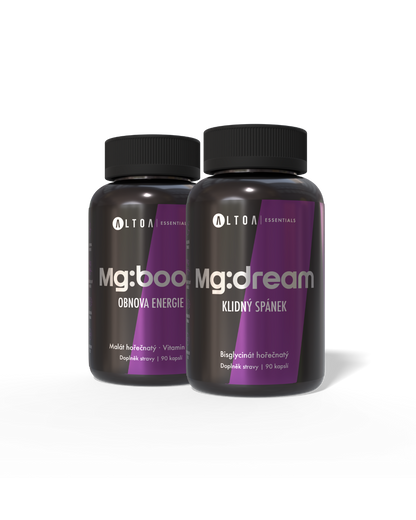 VITALMAG DUO - Mg:BOOST + Mg:DREAM (2x90 kapslí)