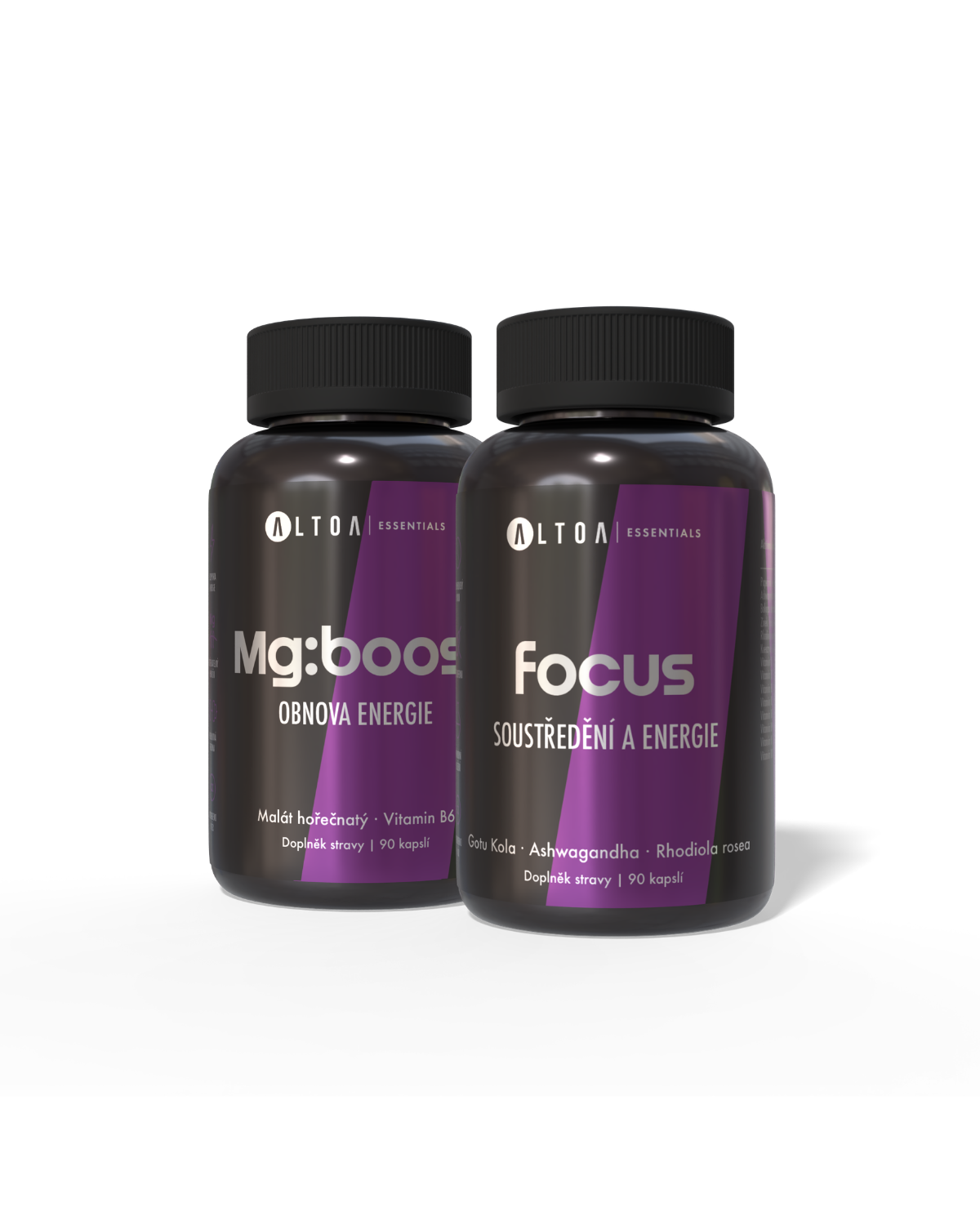 VITALBOOST - FOCUS + Mg:BOOST (2x90 kapslí)