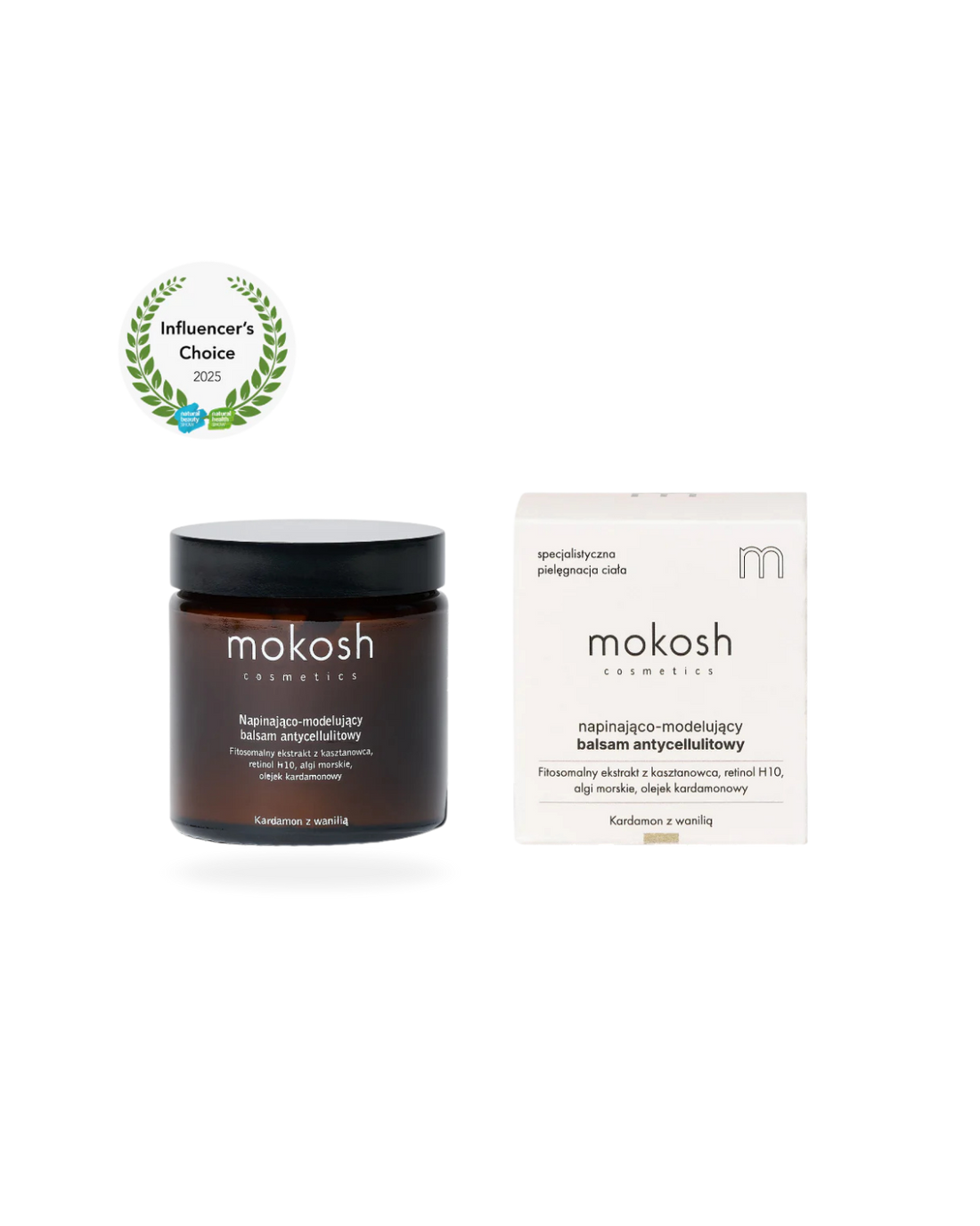Zpevňující balzám proti celulitidě - Kardamom a vanilka