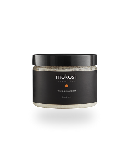 Bath salt and body scrub - Orange and cinnamon