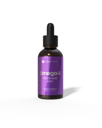 Omega 3 olej z řas 500 mg DHA - (100 ml)