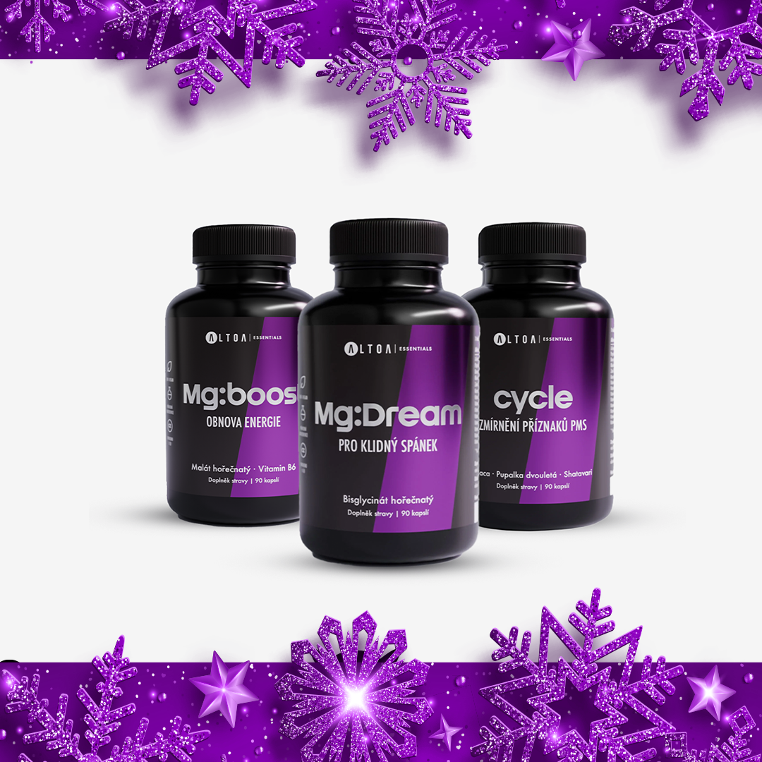 PMS HARMONY - CYCLE + Mg:BOOST + Mg:DREAM (3×90 kapslí)