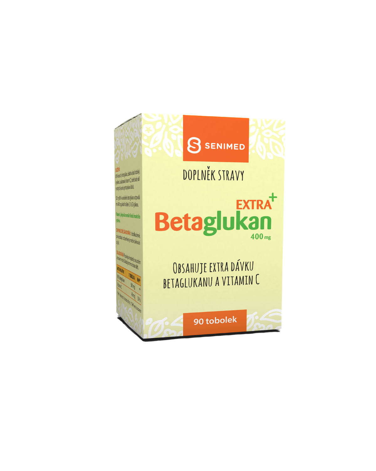 Betaglucan Extra+ 400mg 90 capsules