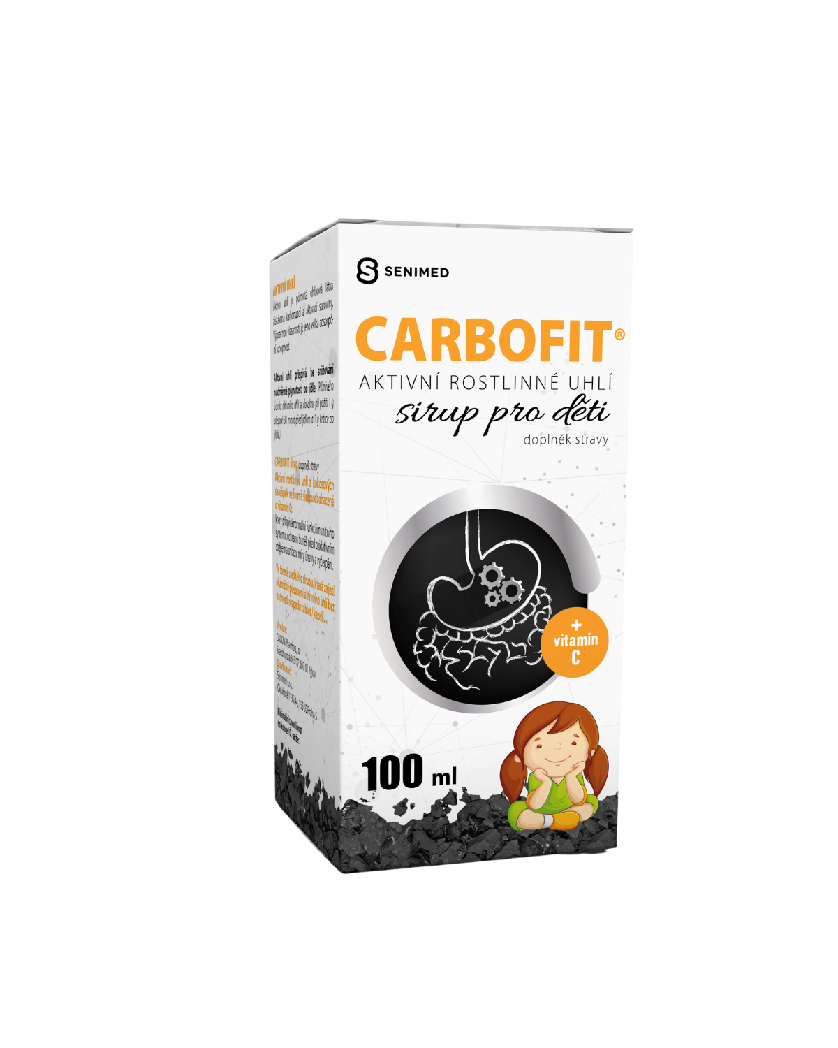 Carbofit Sirup pro děti