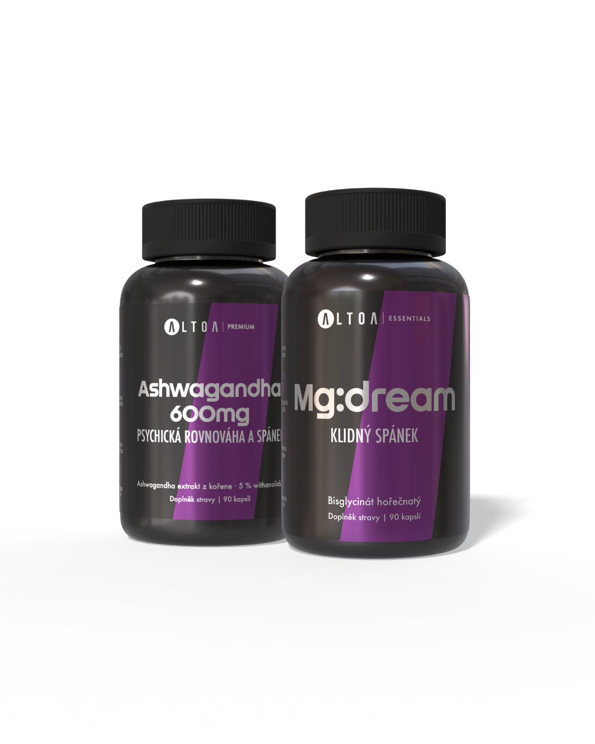 SLEEP BALANCE - Ashwagandha 600 mg + Mg:Dream (2×90 kapslí)