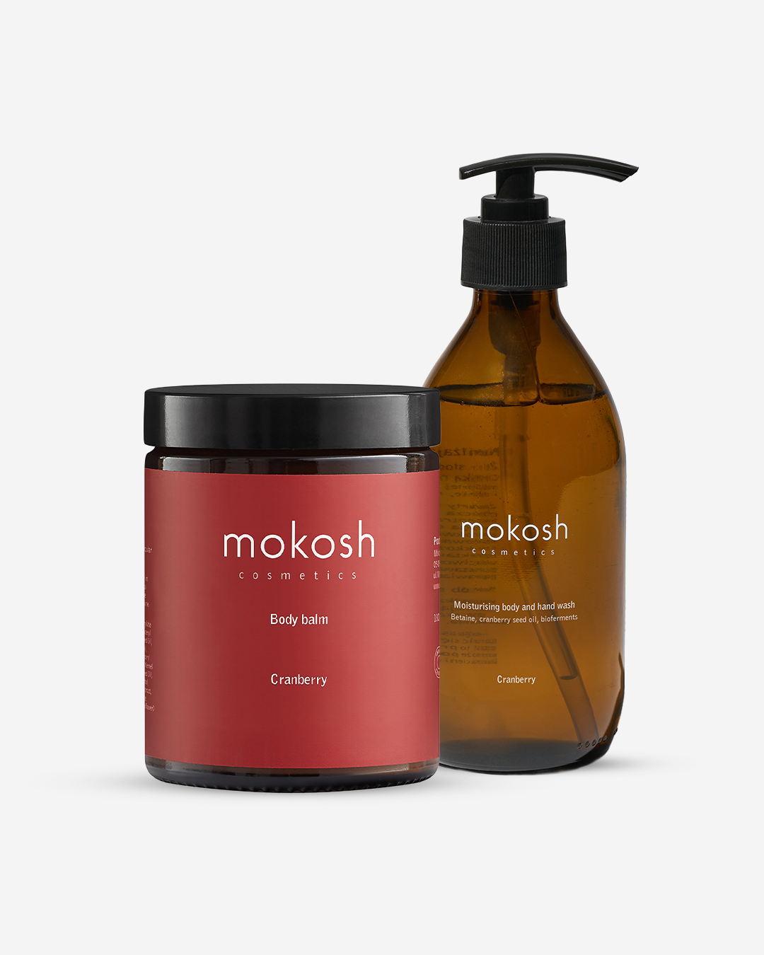 Great value package - Cranberry body balm and washing gel