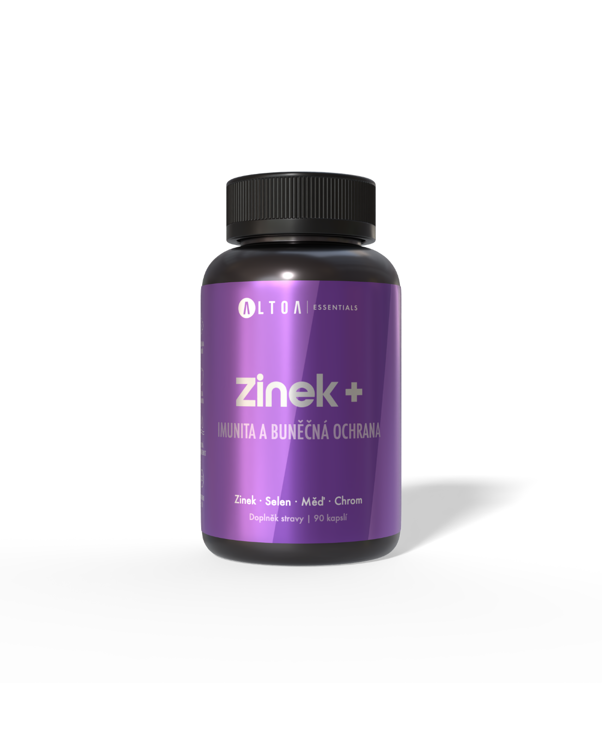 Zinek (bisglycinát) + selen + měď + chrom - (90 kapslí)